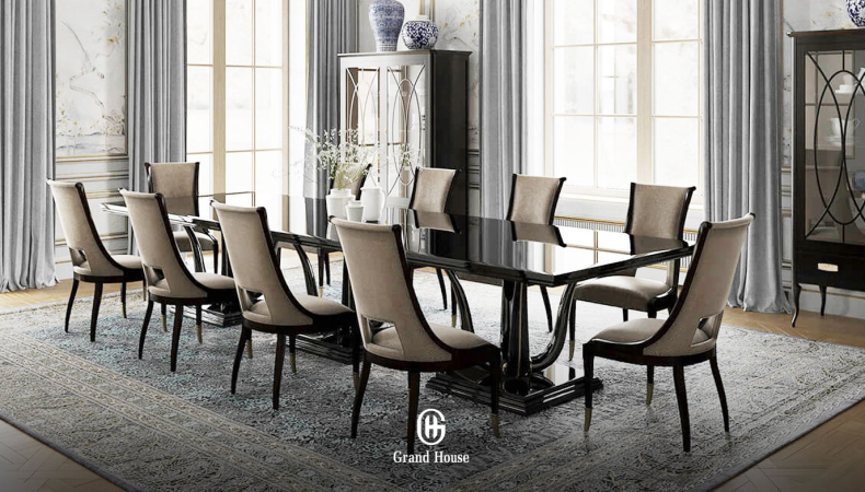 Neoclassical dining table