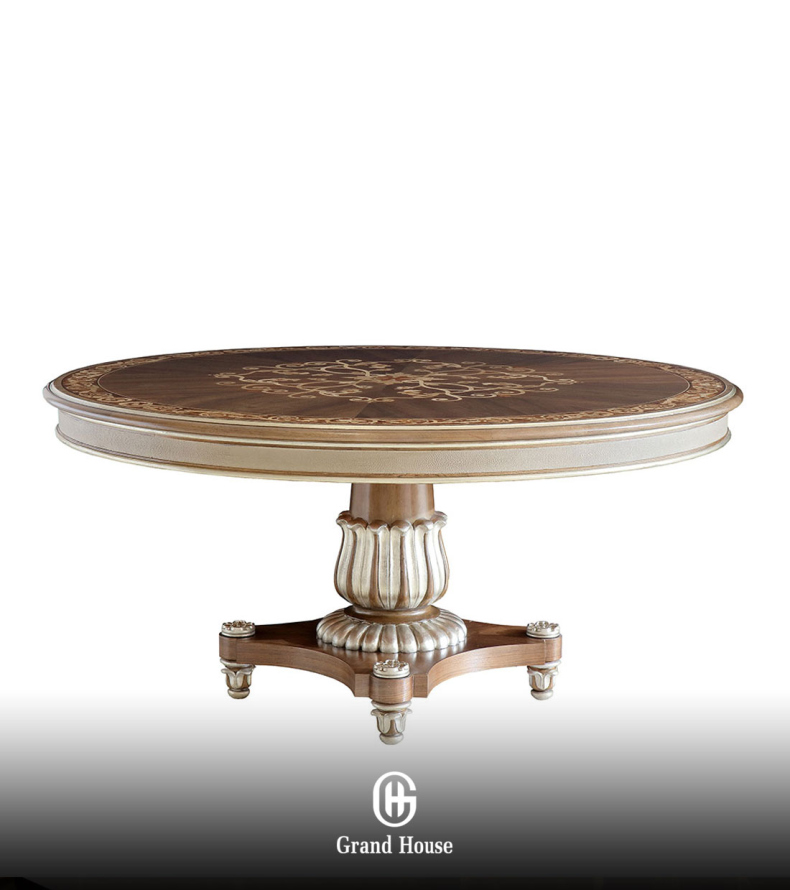 Round dining table - Neoclassical style